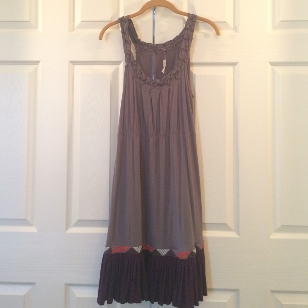 Free people accordion bottoms dress